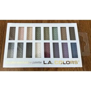 LA Colors 16 Color Eyeshadow Palette, Smokin', 0.95 Oz, Powder